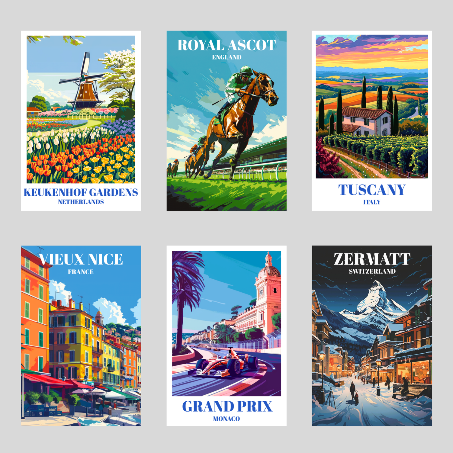 European Travel Posters