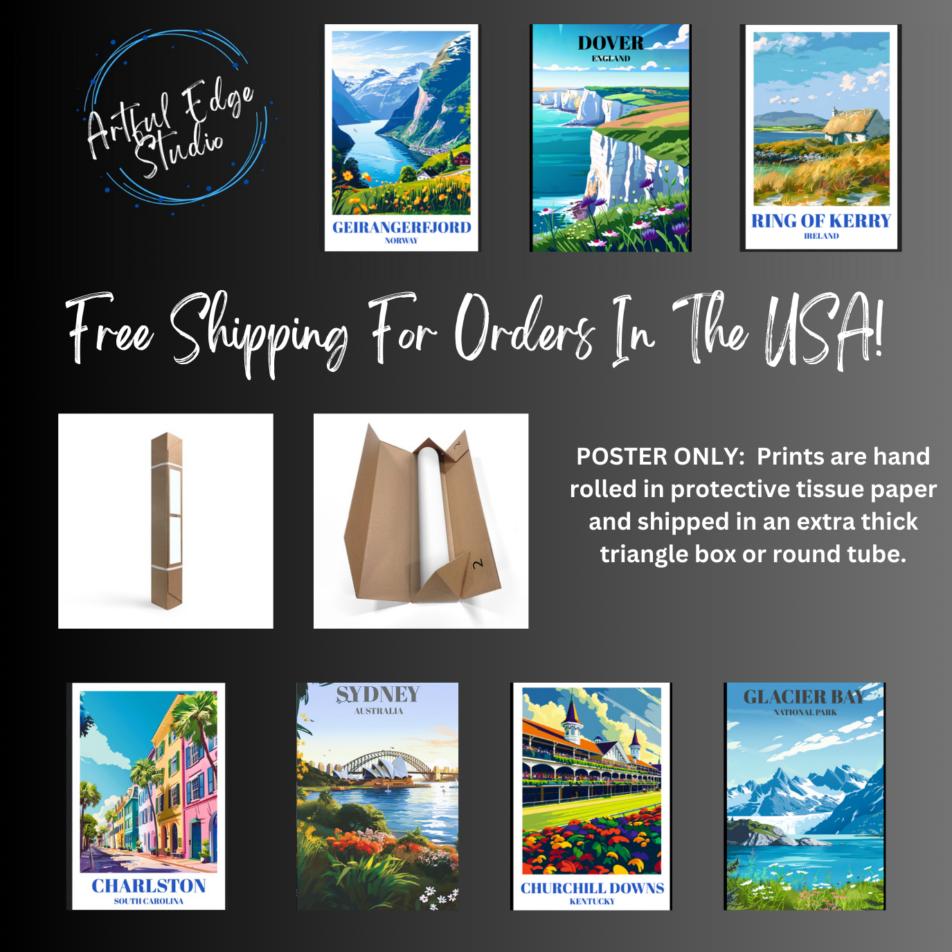 1940s Los Angeles Travel Poster, Retro California Wall Art Print